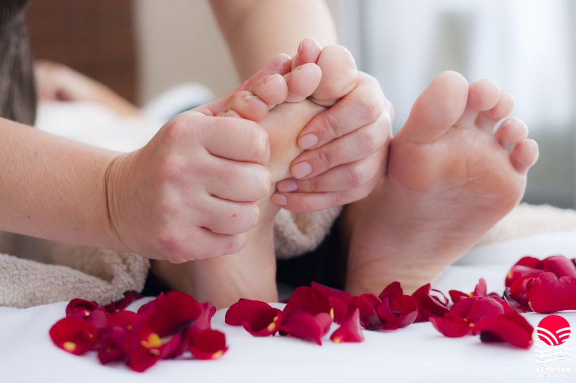 Профессиональный массаж стоп