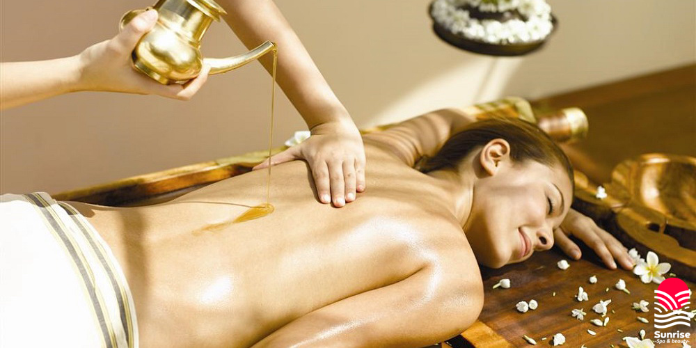 Массаж с маслами