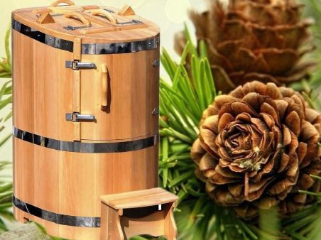 Парение в кедровой бочке